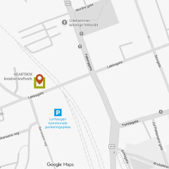 Heartbox Rute og parkering Kart